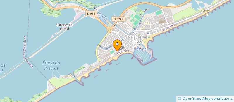 localisation de l'entreprise 820 523 850  à PALAVAS-LES-FLOTS