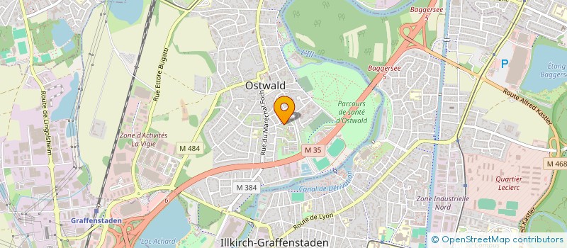 localisation de l'entreprise 820 524 775   OSTWALD