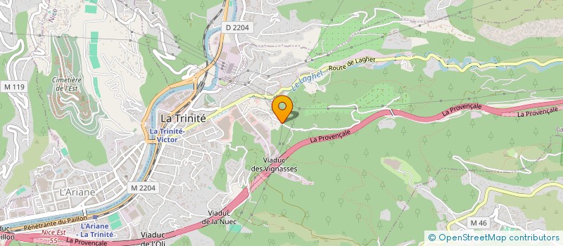 localisation de l'entreprise 820 530 780   SETE