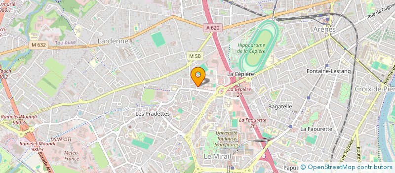 localisation de l'entreprise 820 540 912   MURET