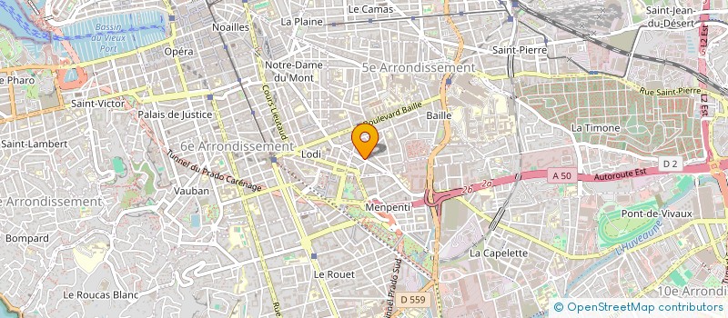 localisation de l'entreprise 820 540 920   MARSEILLE