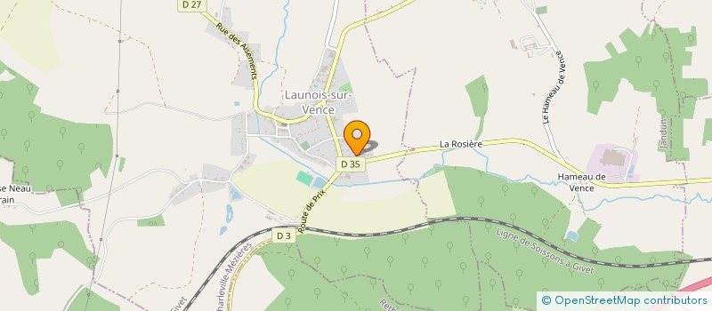 localisation de l'entreprise 820 548 634   VRIGNE AUX BOIS