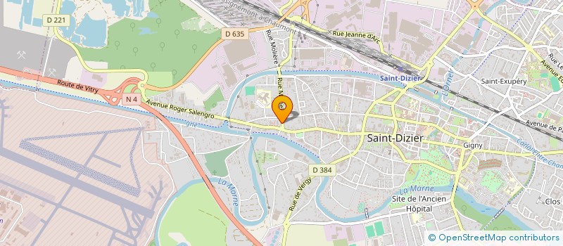 localisation de l'entreprise 820 549 566 à SAINT-DIZIER
