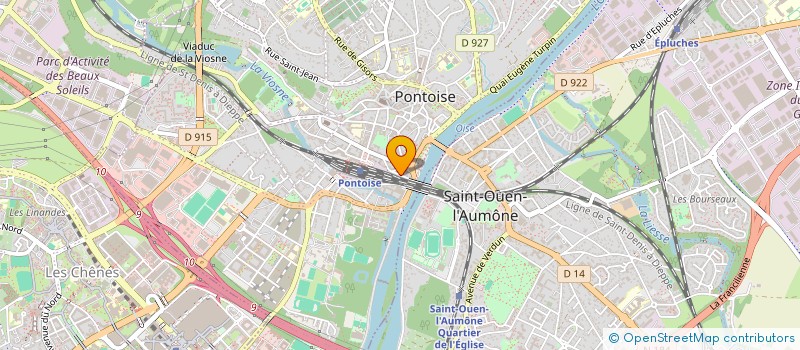 localisation de l'entreprise 820 550 689   PONTOISE