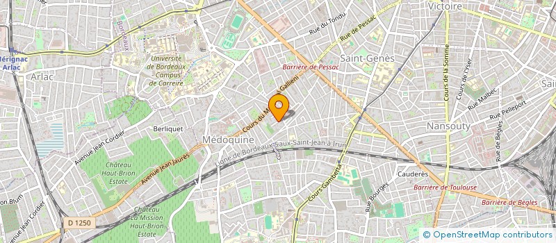 localisation de l'entreprise 820 582 591   TALENCE