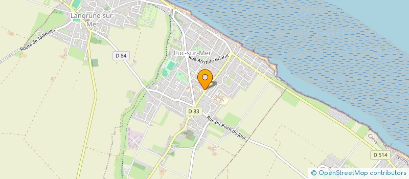 localisation de l'entreprise 820 602 019   LUC-SUR-MER