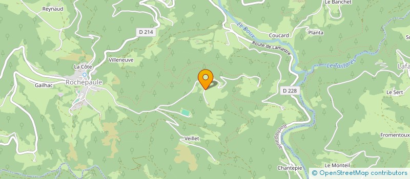 localisation de l'entreprise 820 606 192   ROCHEPAULE