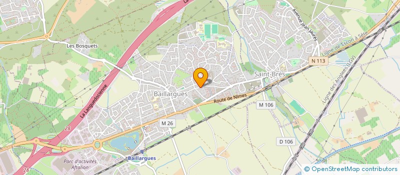 localisation de l'entreprise 820 608 727   BAILLARGUES