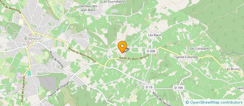 localisation de l'entreprise 820 611 127   BEDOIN