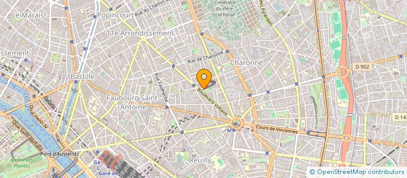 localisation de l'entreprise 820 619 666  à CLICHY