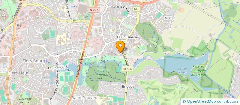 localisation de l'entreprise 820 637 148 à VILLENEUVE-D'ASCQ