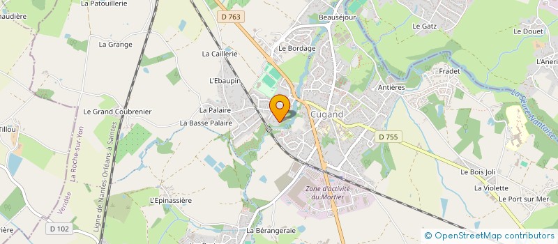 localisation de l'entreprise 820 655 694   CUGAND