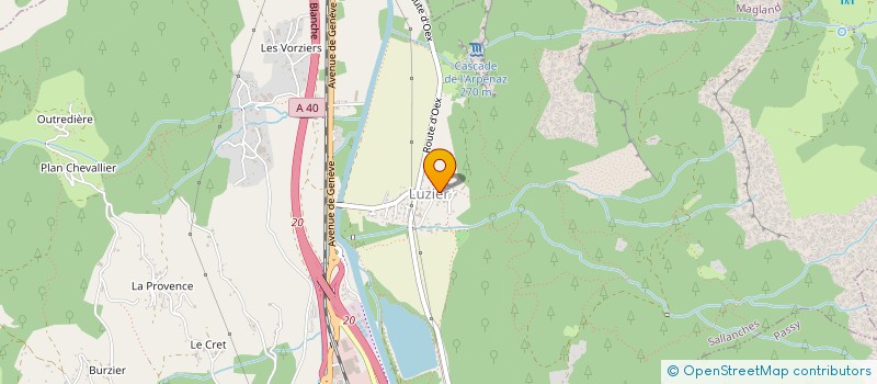 localisation de l'entreprise 820 707 081   SALLANCHES