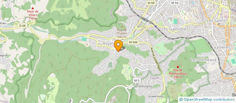 localisation de l'entreprise 820 711 273   ROYAT