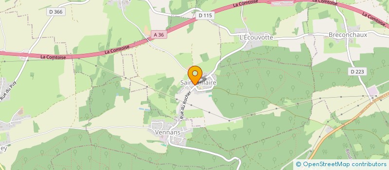 localisation de l'entreprise 820 758 605   SAINT-HILAIRE