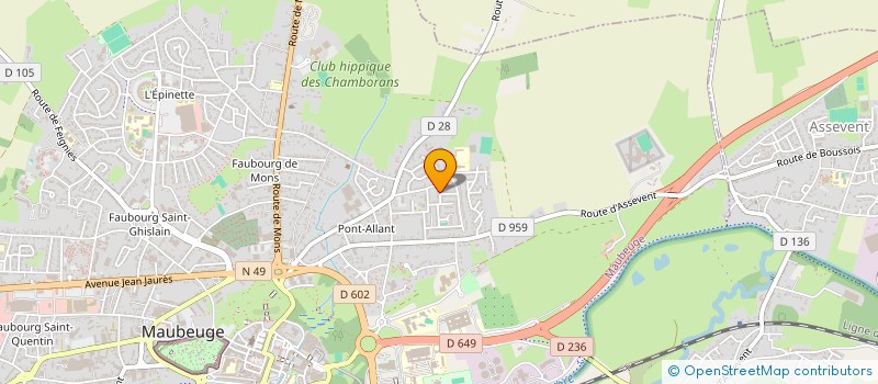 localisation de l'entreprise 820 759 181  à JEUMONT