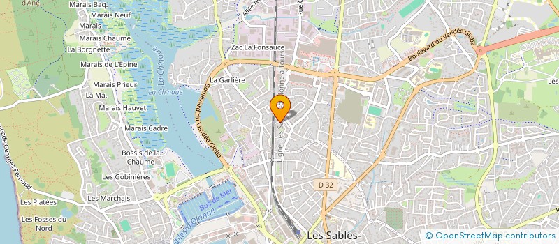 localisation de l'entreprise 820 765 097   LES SABLES-D'OLONNE