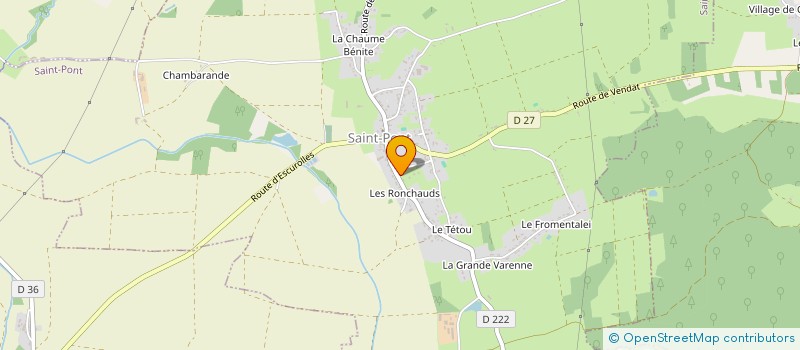 localisation de l'entreprise 820 765 840   SAINT-PONT