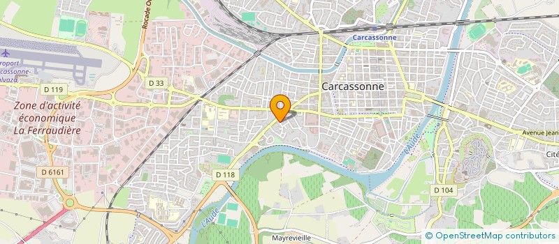 localisation de l'entreprise 820 766 681   CARCASSONNE