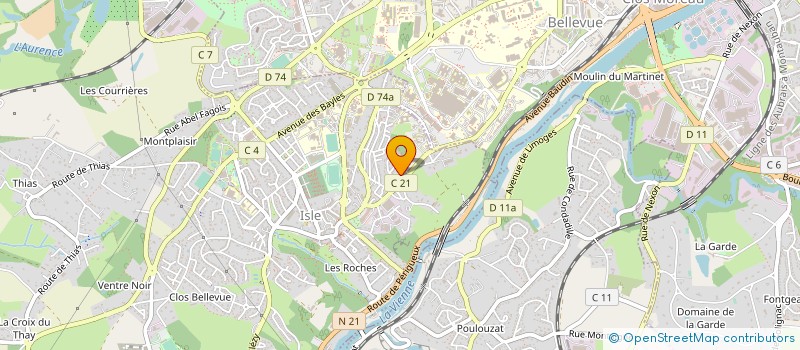 localisation de l'entreprise 820 769 396   ISLE