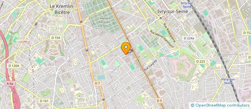 localisation de l'entreprise 820 787 919   VITRY-SUR-SEINE