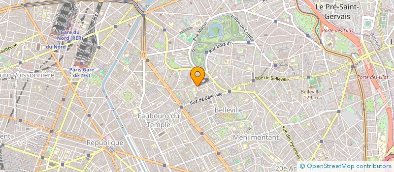 localisation de l'entreprise 820 799 286   PARIS