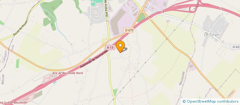 localisation de l'entreprise 820 834 067   BEUZEVILLE