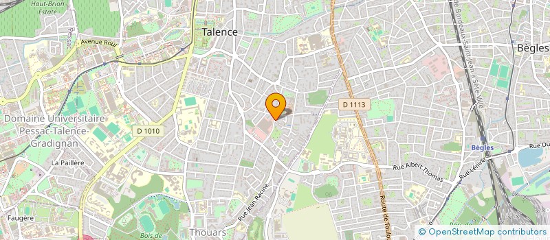 localisation de l'entreprise 820 836 005   TALENCE