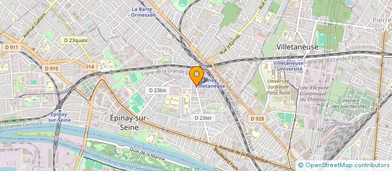 localisation de l'entreprise 820 840 965 à EPINAY-SUR-SEINE