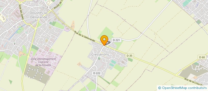 localisation de l'entreprise 820 844 074   CRESSERONS