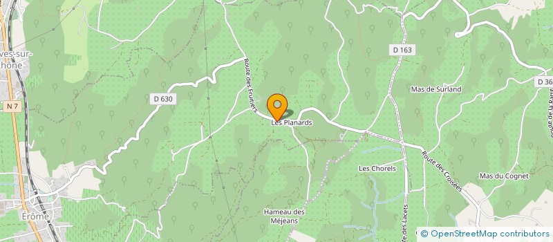 localisation de l'entreprise 820 850 543   EROME