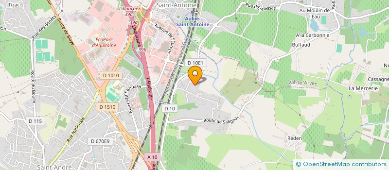 localisation de l'entreprise 820 854 883   SAINT-ANDRE-DE-CUBZAC