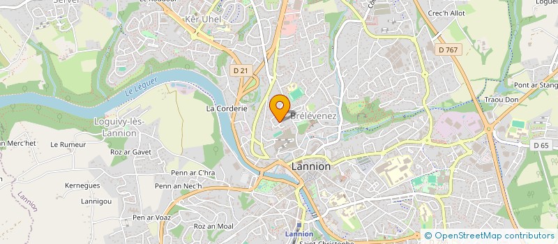 localisation de l'entreprise 820 857 712   TREGASTEL