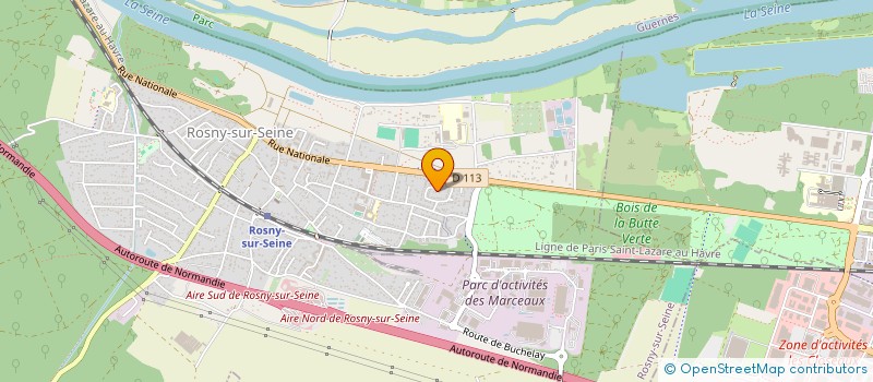 localisation de l'entreprise 820 861 458   ROSNY-SUR-SEINE