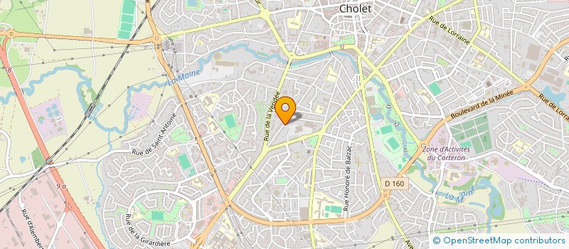 localisation de l'entreprise 820 862 407  à CHOLET