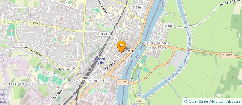 localisation de l'entreprise 820 864 916  à MACON