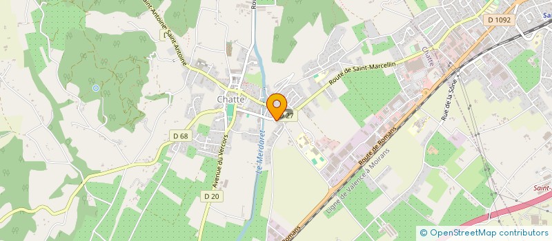 localisation de l'entreprise 820 878 460   CHATTE