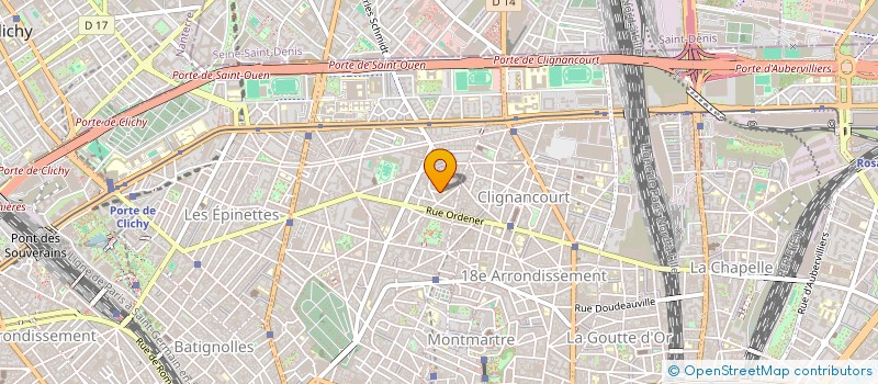 localisation de l'entreprise 820 878 643   PARIS