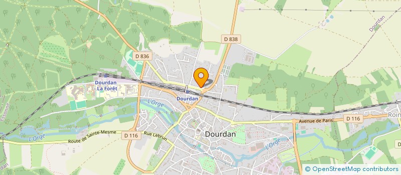 localisation de l'entreprise 820 885 275   DOURDAN