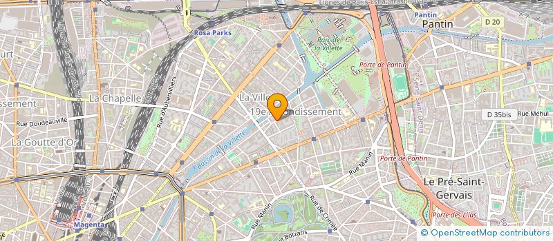 localisation de l'entreprise 820 885 523 à LES PAVILLONS-SOUS-BOIS