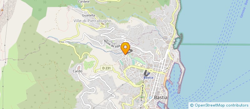localisation de l'entreprise 820 889 822 à BASTIA