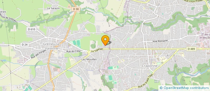 localisation de l'entreprise 820 908 119   GREZIEU-LA-VARENNE