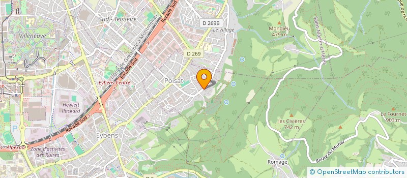 localisation de l'entreprise 820 909 885   POISAT