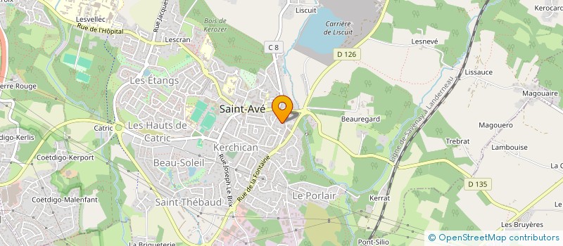 localisation de l'entreprise 820 913 671   SAINT-AVE