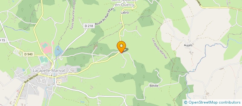 localisation de l'entreprise 820 925 055   LACAPELLE-MARIVAL