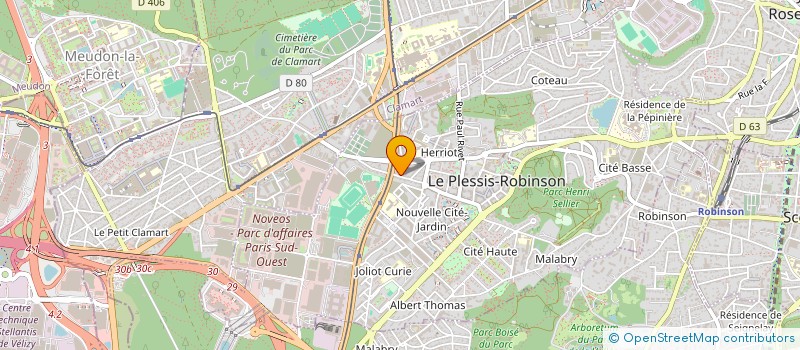 localisation de l'entreprise 820 931 475 à CLAMART