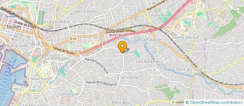localisation de l'entreprise 820 942 712  à TOULON