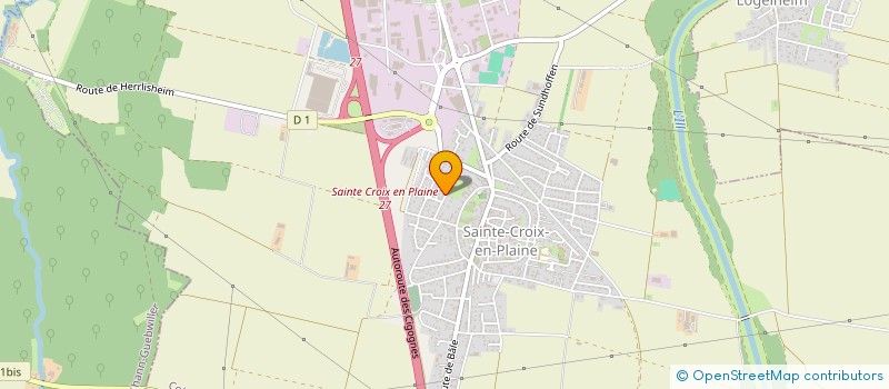 localisation de l'entreprise 820 943 934   SAINTE-CROIX-EN-PLAINE