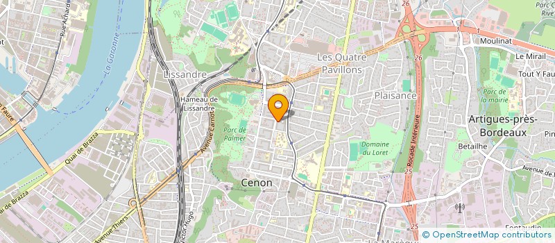 localisation de l'entreprise 820 971 901   BORDEAUX