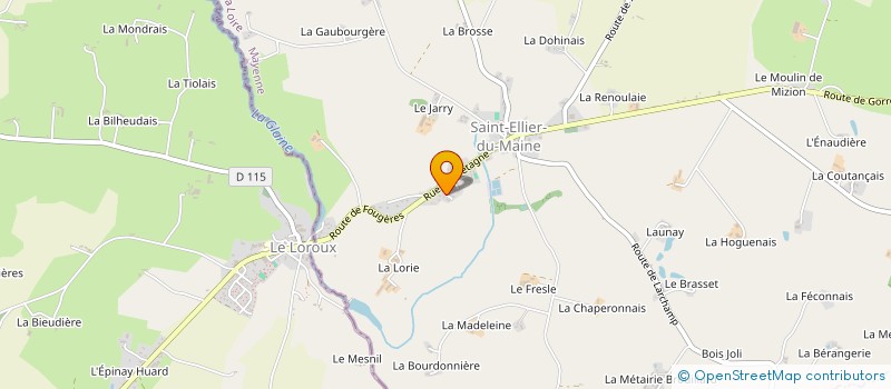 localisation de l'entreprise 820 975 522   SAINT-ELLIER-DU-MAINE